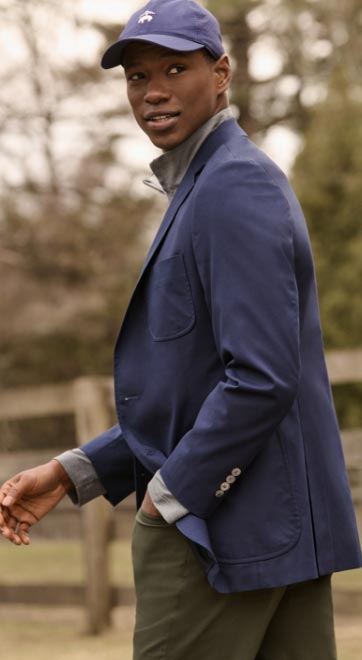 The Brooks Brothers Performance Series: Elevated sportswear that goes from work to weekend in style.