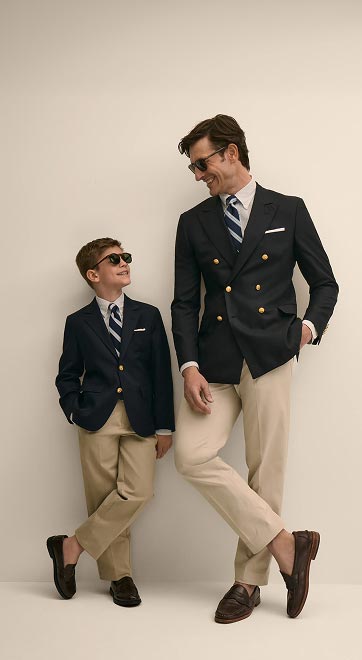 Classics, Passed Down: Shared style, built on timeless pieces.