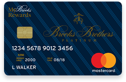 The Brooks Brothers Platinum Mastercard