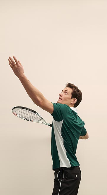 Brooks Brothers x Prince. Vintage tennis style meets modern performance: a style serve.