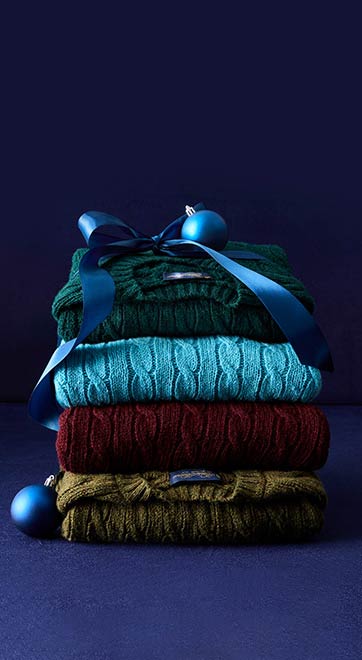 His Best Sweaters: Start a new gifting tradition.