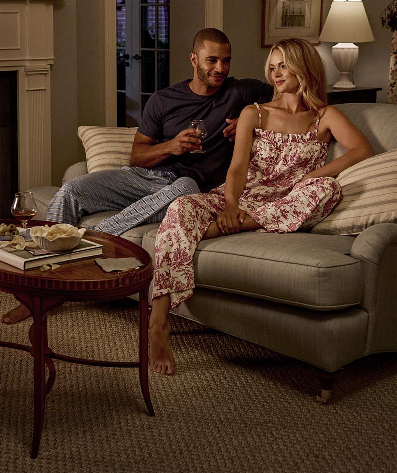 Brooks Brothers x LAKE Sleepwear