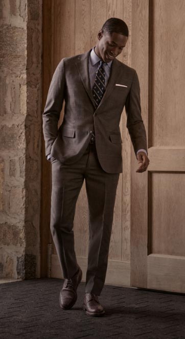 The Brooks Brothers Explorer Collection: New suit separates and non-iron dress shirts: the perfect fit, ready to take on the season.