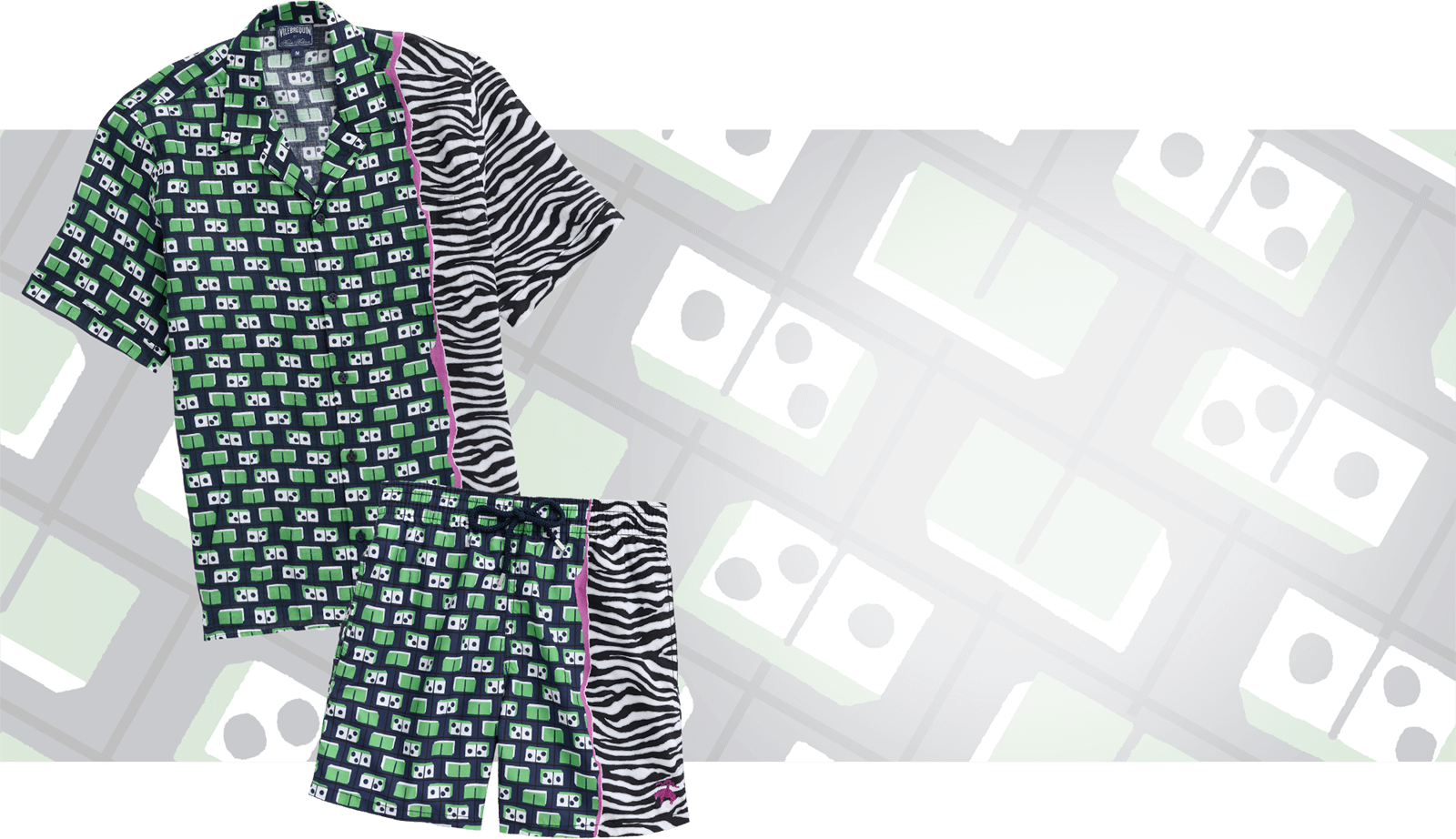The Dominator Print by Vilebrequin Et Brooks Brothers