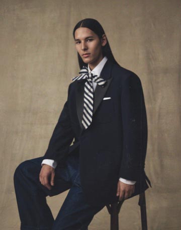 Navy Wool