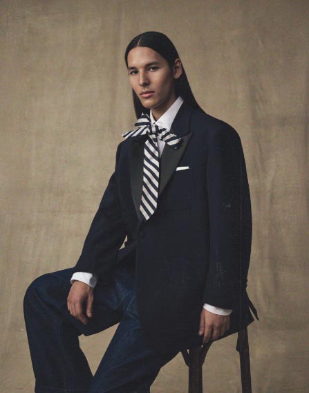Navy Wool