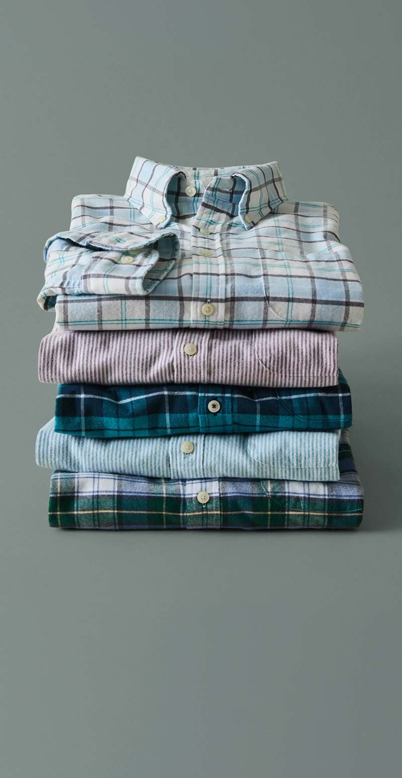 A Cozier Flannel by Brooks Brothers
