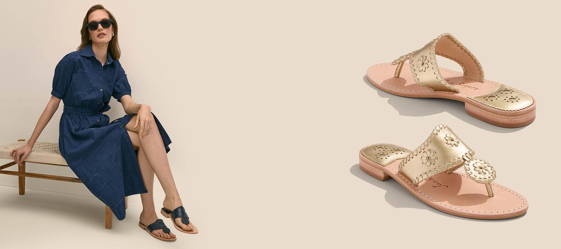 Jack Rogers Shoes at Brooks Brothers