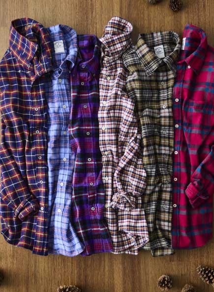 Flannel Shirts by Brooks Brothers