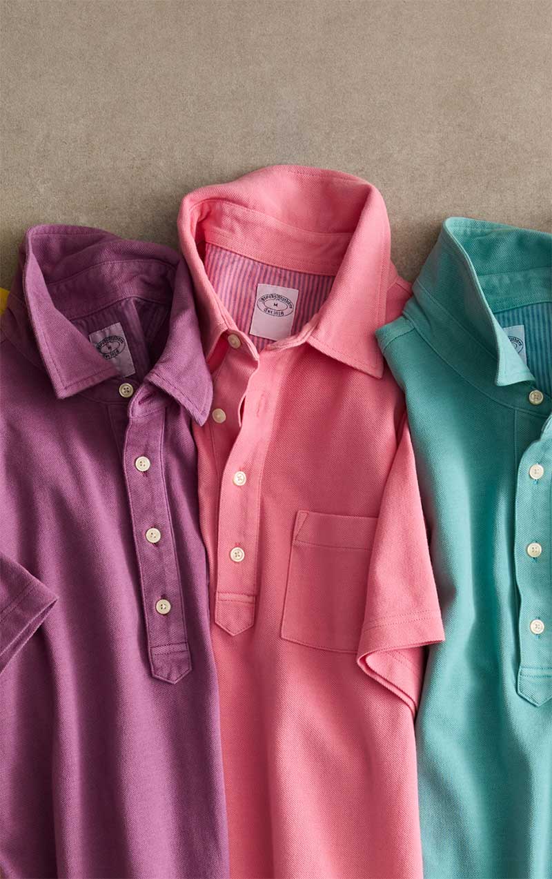 The Garment-Dyed Polo by Brooks Brothers