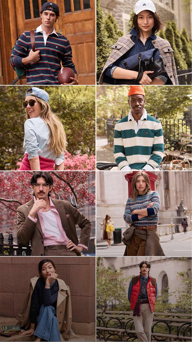 The New Fall Classics by Brooks Brothers
