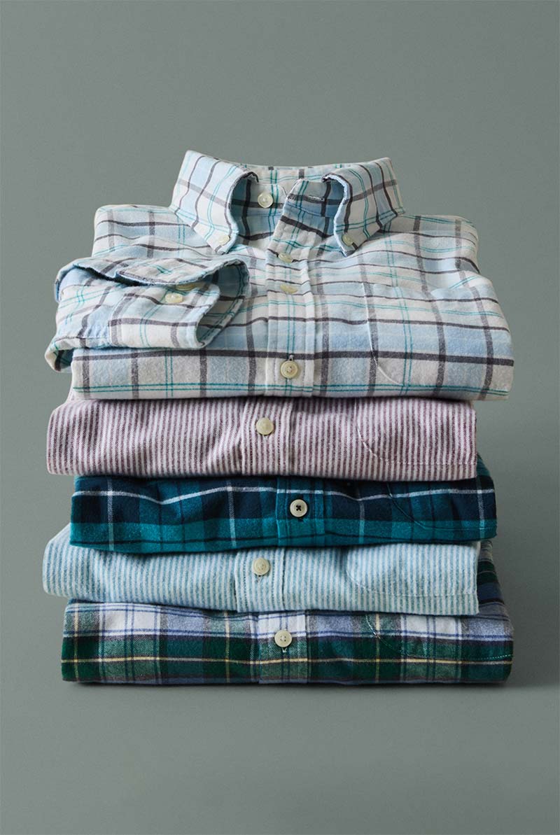 The Finest Flannel Shirts by Brooks Brothers